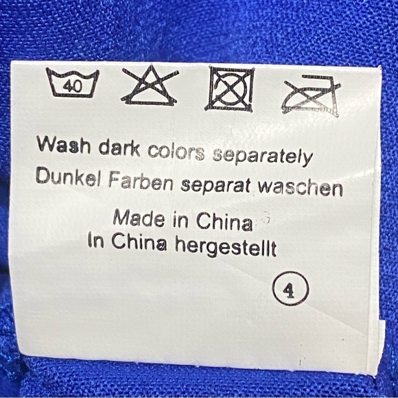 Grace Karin Blue Ruched Pencil Skirt Retro Knee Length NWT Size Medium - Picture 5 of 6